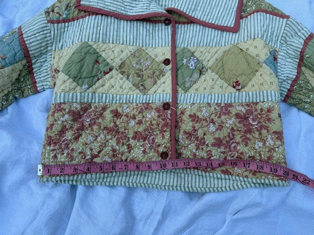 Contemporary LL Bean Quilt Jacket
